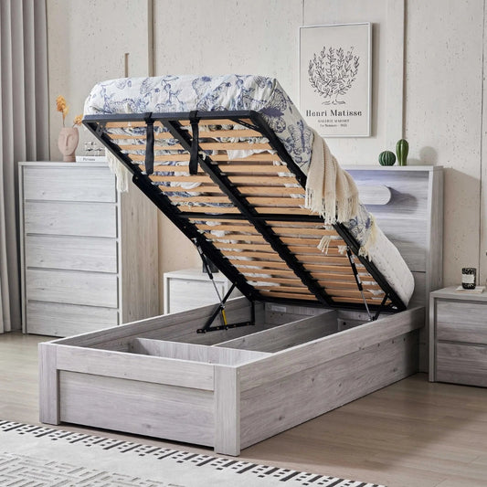 Maximizing Space and Comfort with a Single Bed with Storage