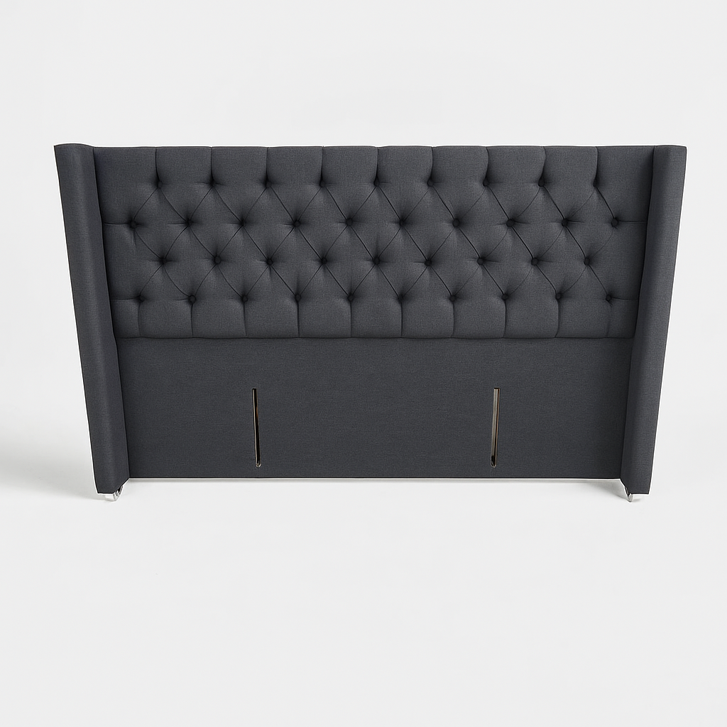 Super King deep tufted button Headboard on Clearance