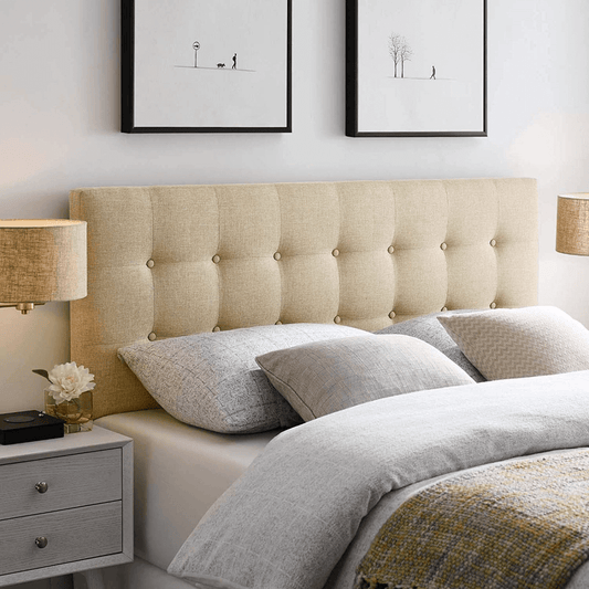 Spencer Tufted Button Headboard- Double