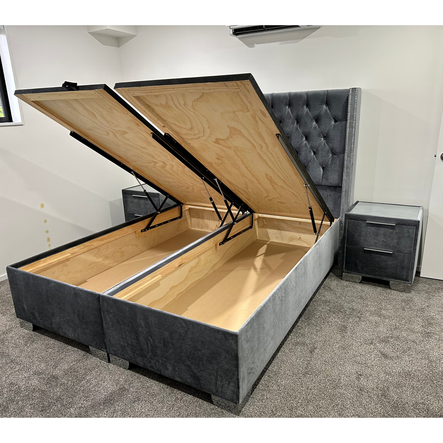 Gaslift Storage Bed Base