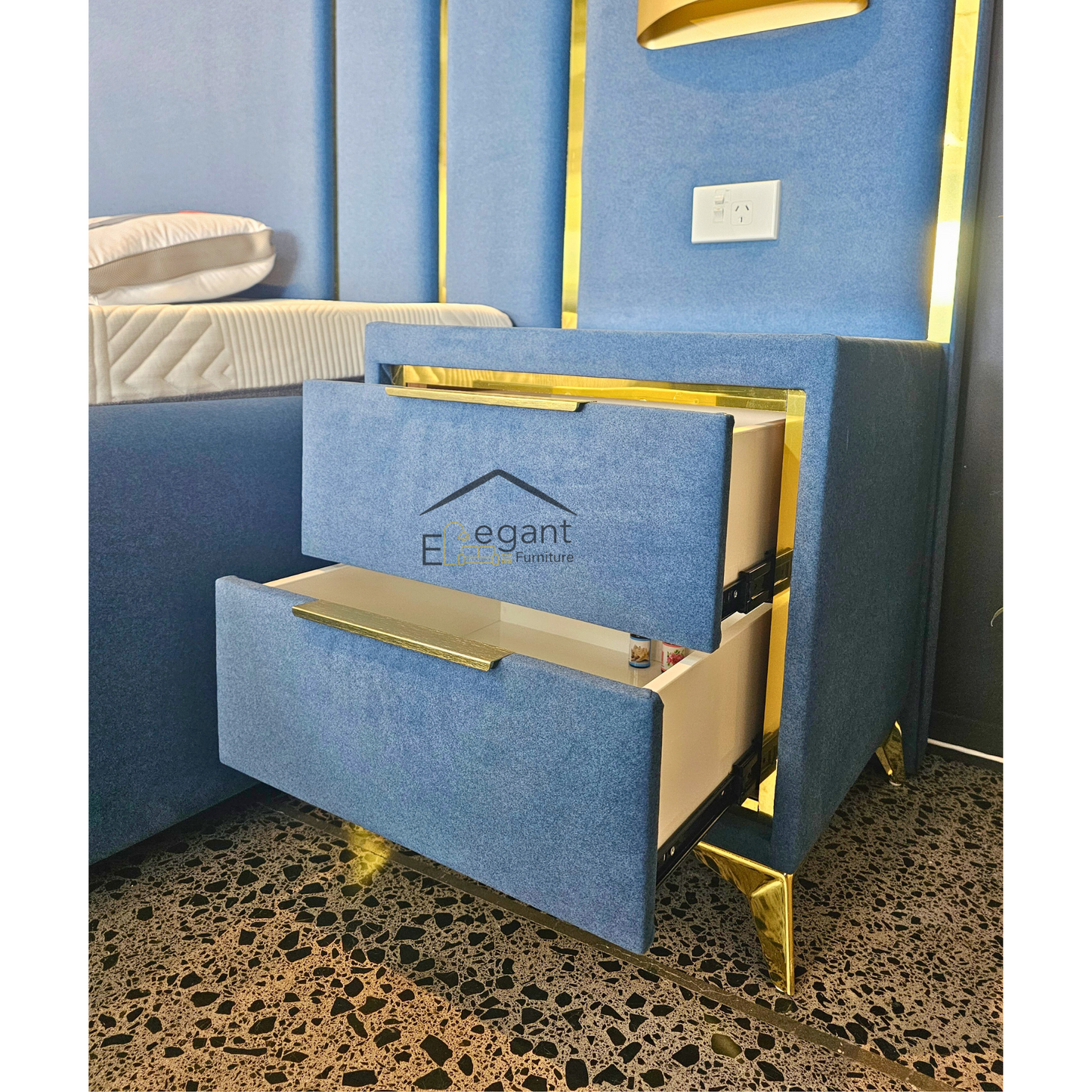 Luxotic Bedside Table