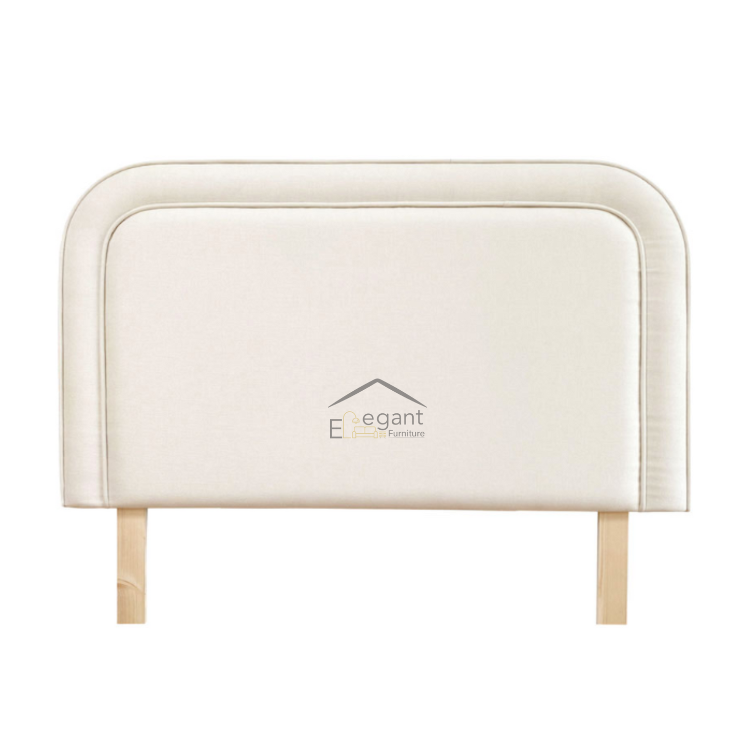 Halfmoon Curved Headboard - California King