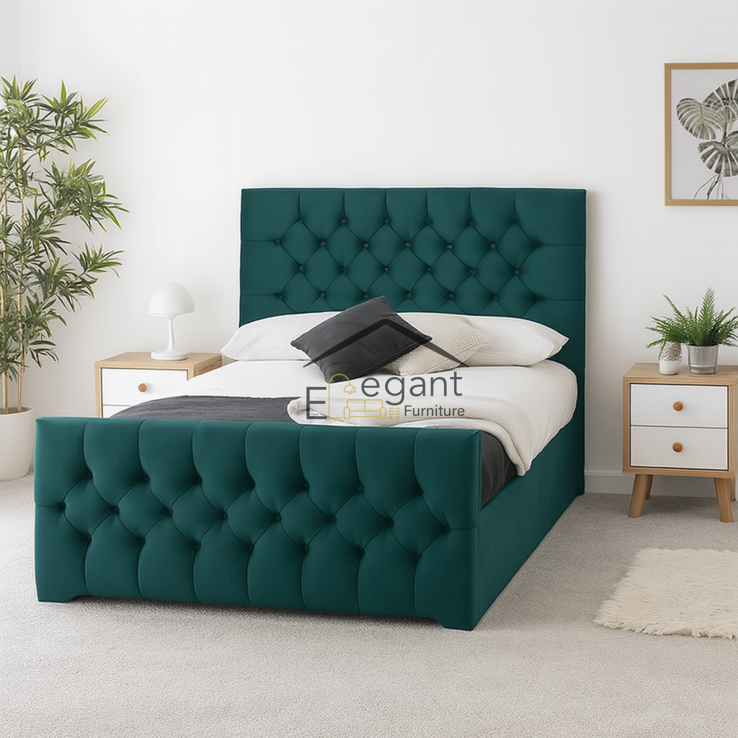Chesterfield Bedframe - King