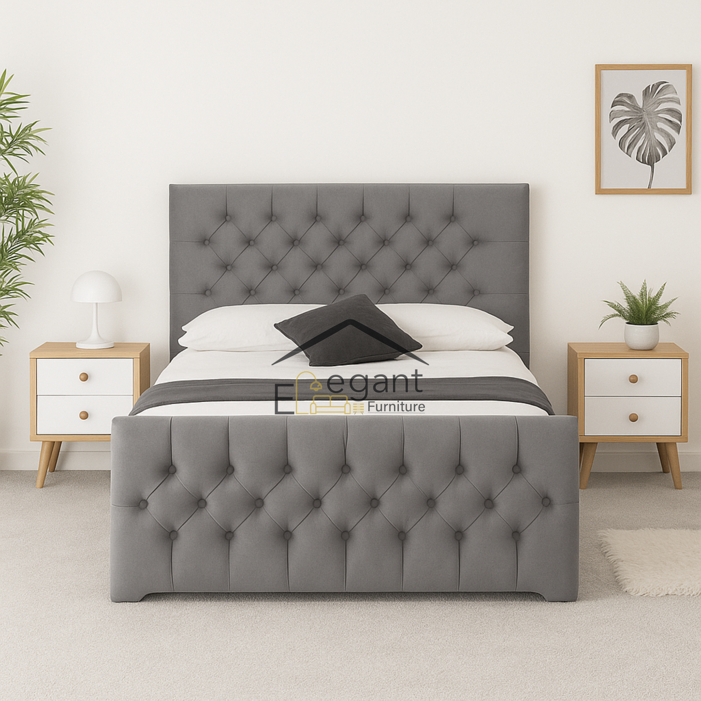 Chesterfield Bedframe - King