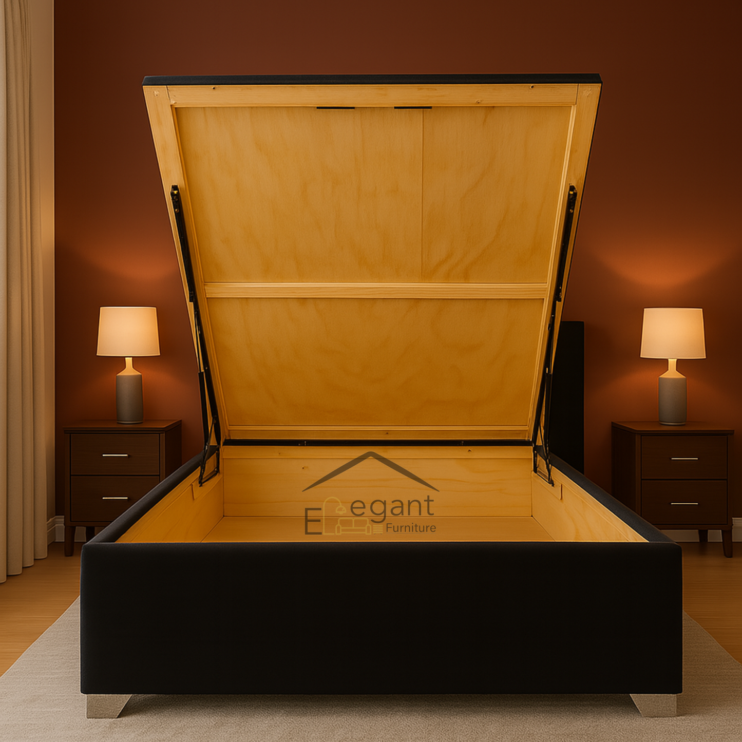 Gaslift Storage Bed Base