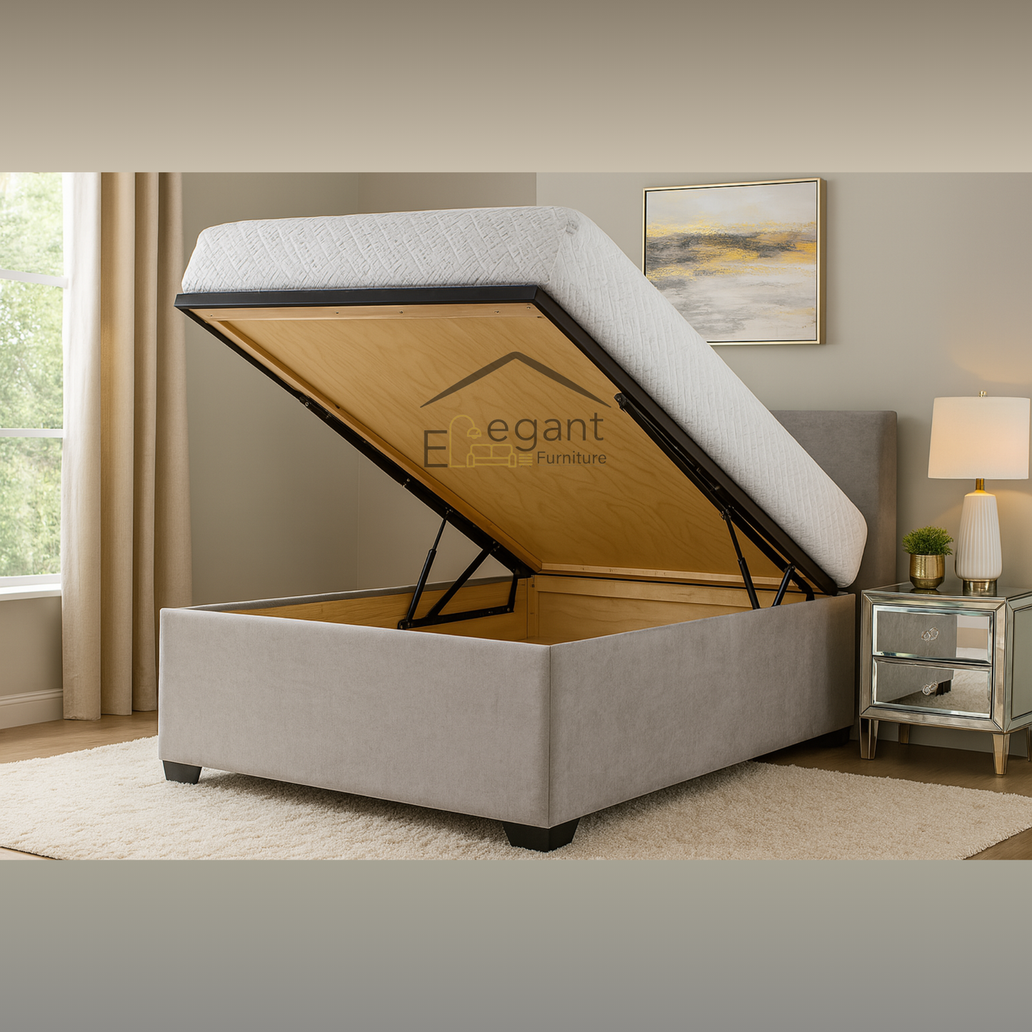 Gas lift Storage Bed Base - Single