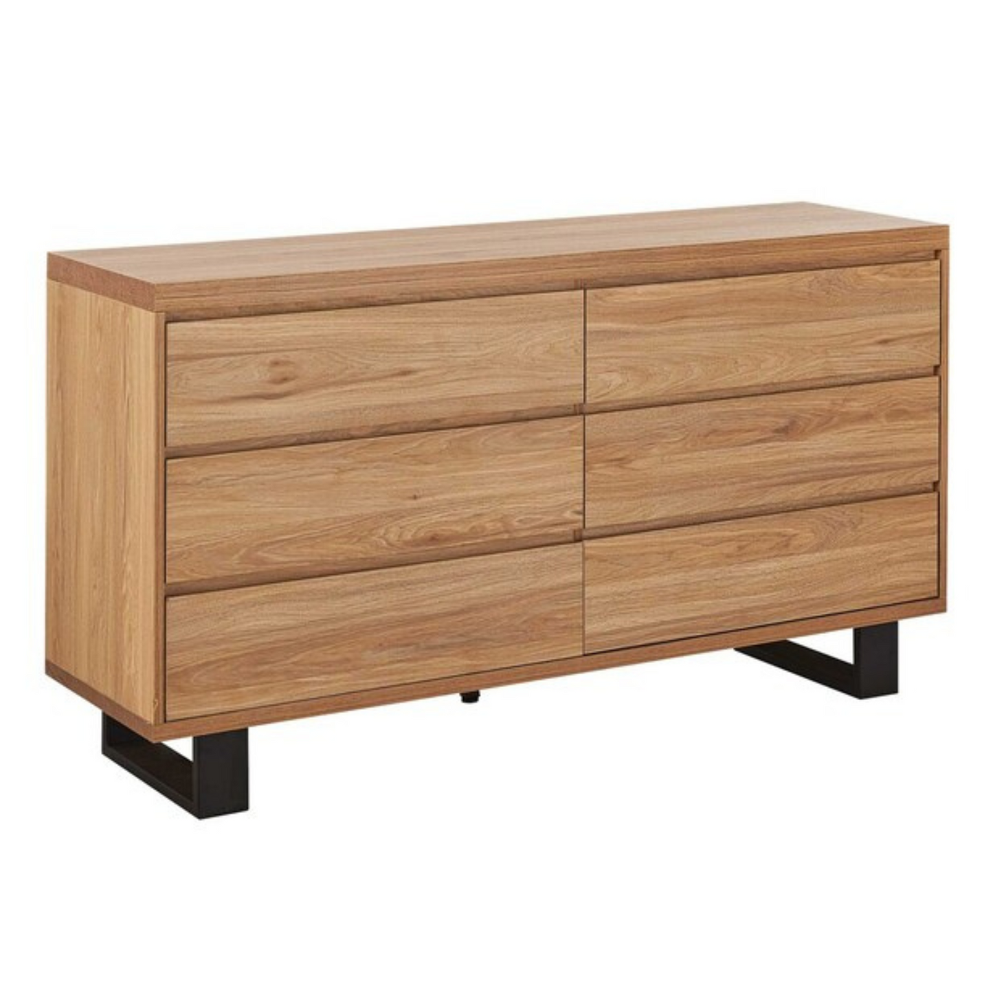 Bright Dresser- 6 Drawers