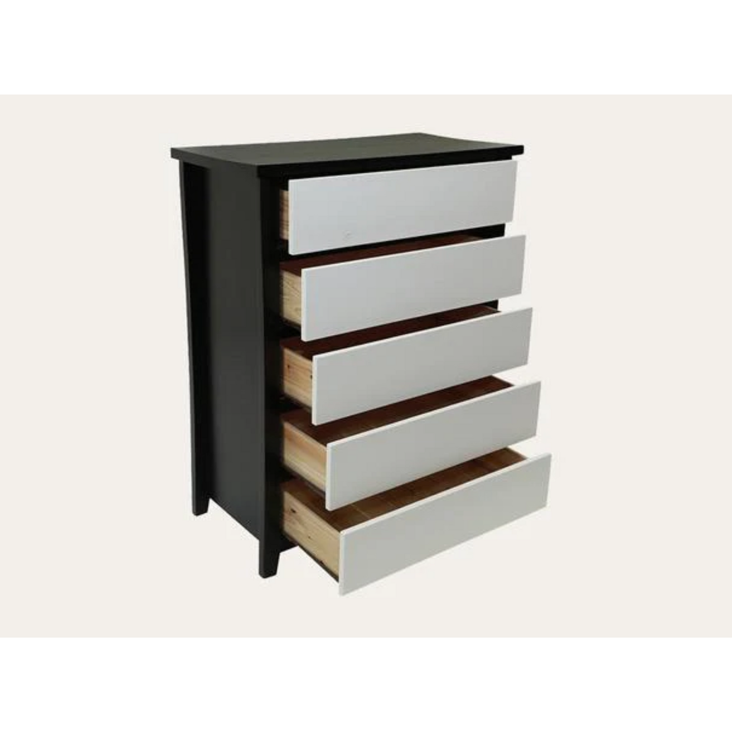 Patrick Tallboy - Bedside Table and Chest of Drawers