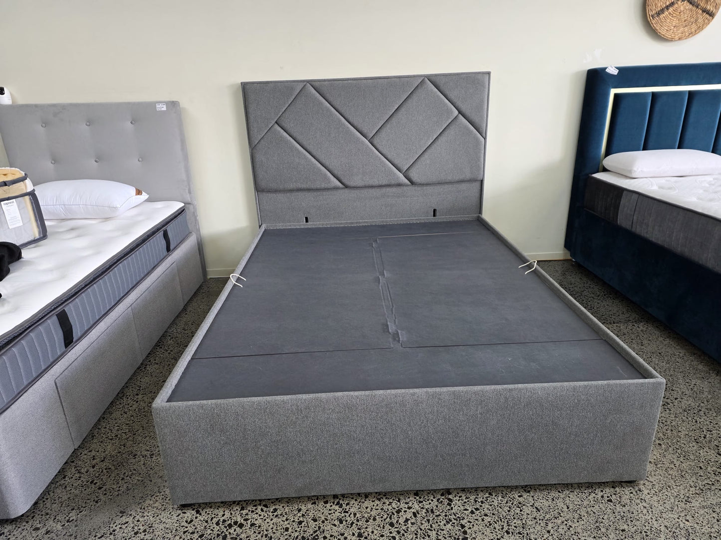 Queen storage bed Clearance