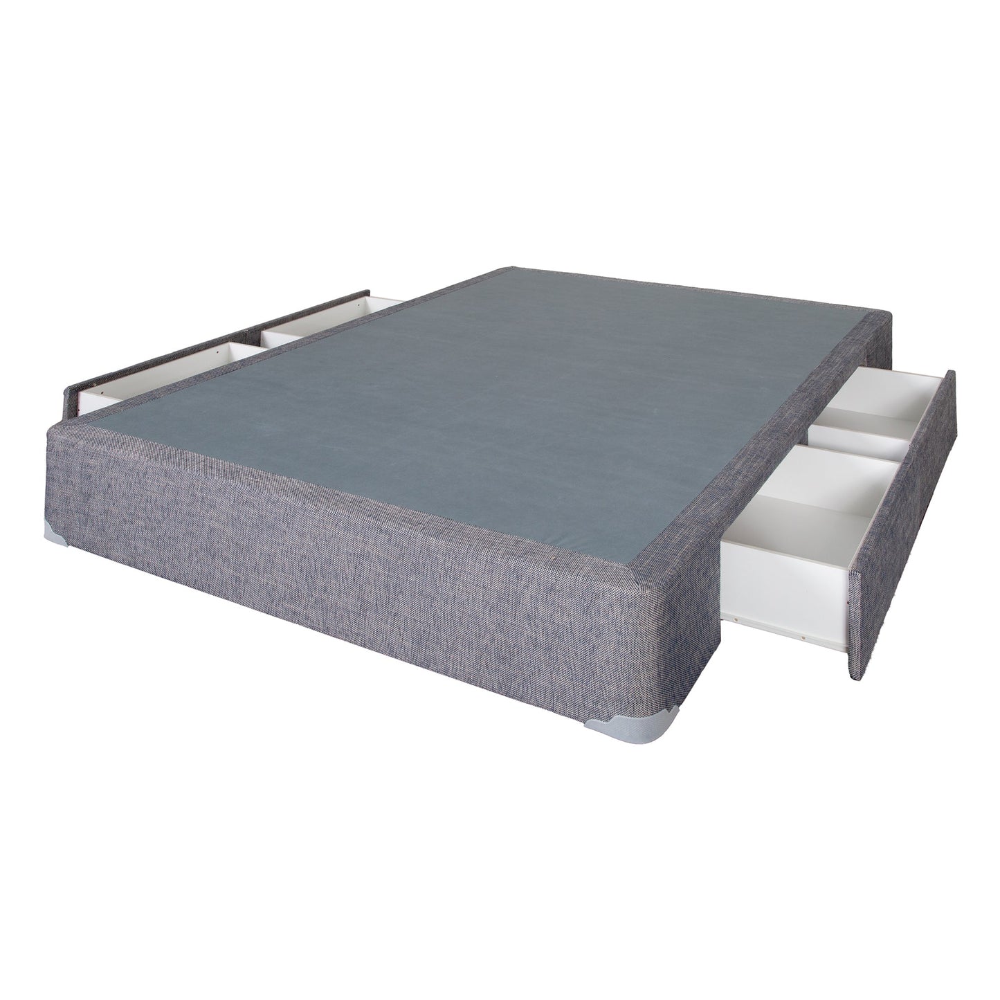 White Drawer Base - Queen