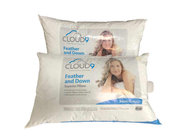 Cloud 9 Feather Pillow Elegant Furniture