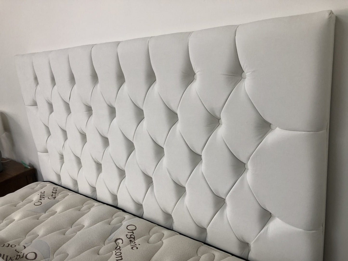 Deep Tufted Buttoned Headboard(Clearance)
