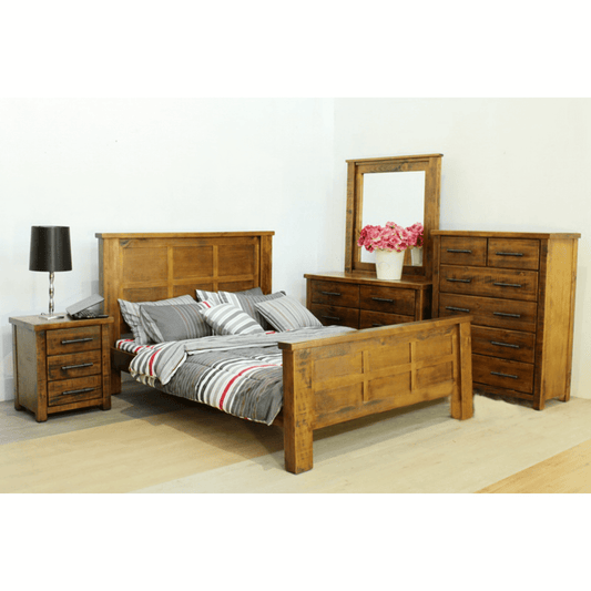 Woodgate 6Pc Bedroom Suite with Nap Time Mattress