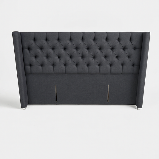 Super King deep tufted button Headboard on Clearance
