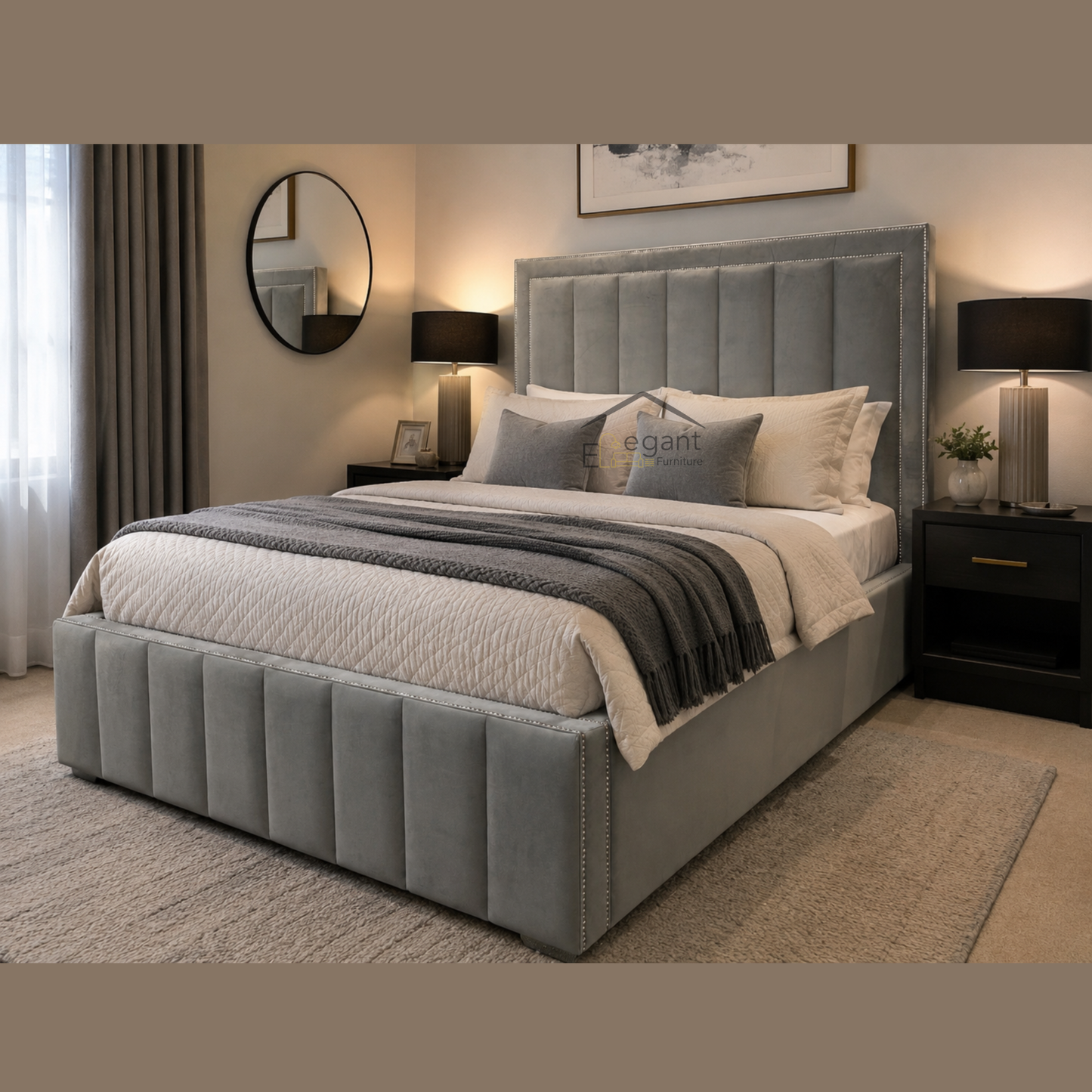 Galaxy Panel Bed Frame