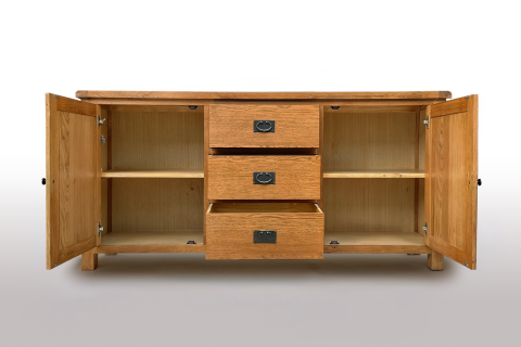 Salisbury Solid Oak Large Buffet