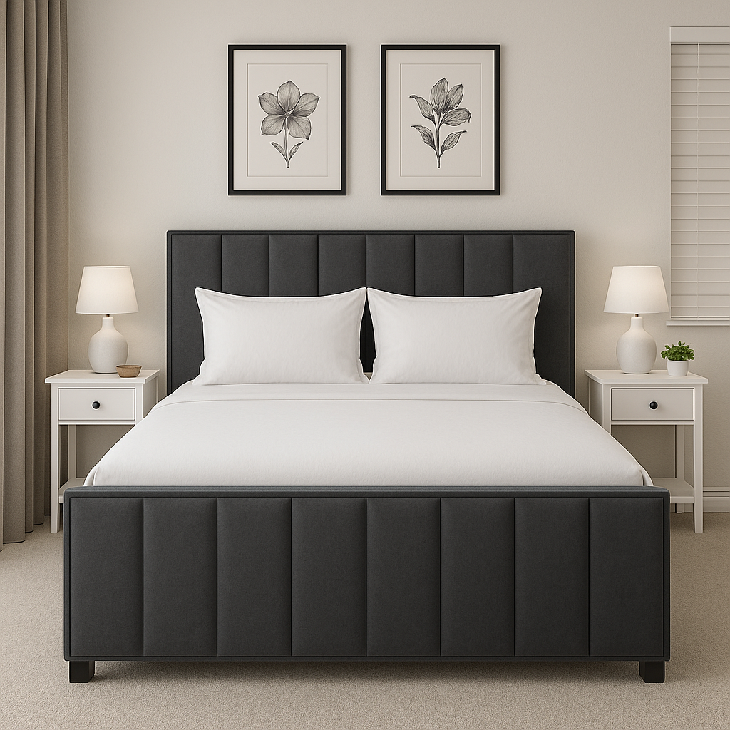 Brooklyn Bedframe with Footboard - King