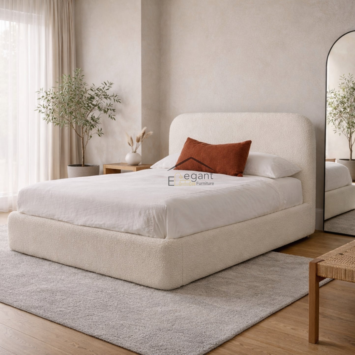 Arlo Curve Bed Frame