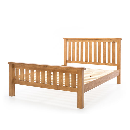 Salisbury Oak wood Bed Frame