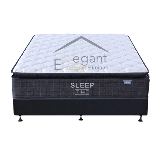 Sleep Time Medium Mattress and Base