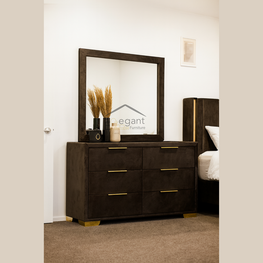 Dresser and Mirror Upholster customised