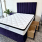 Queen Extra Deep Drawer Base + Headboard + Euro Top Mattress