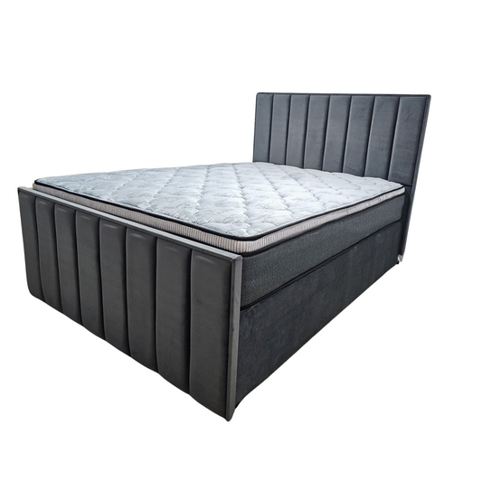 Brooklyn Bedframe with Footboard - Double