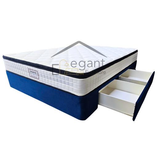 Sleepezee Mattress and Drawer Base - Queen