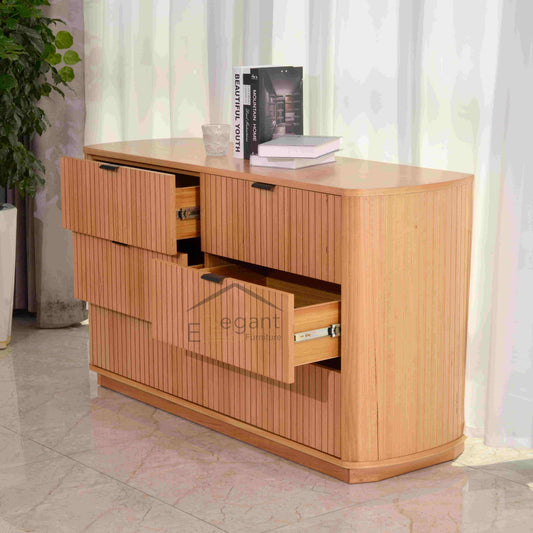 Vela Panel Dresser & Mirror