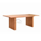 Vela Panel Rectangular Dining Table
