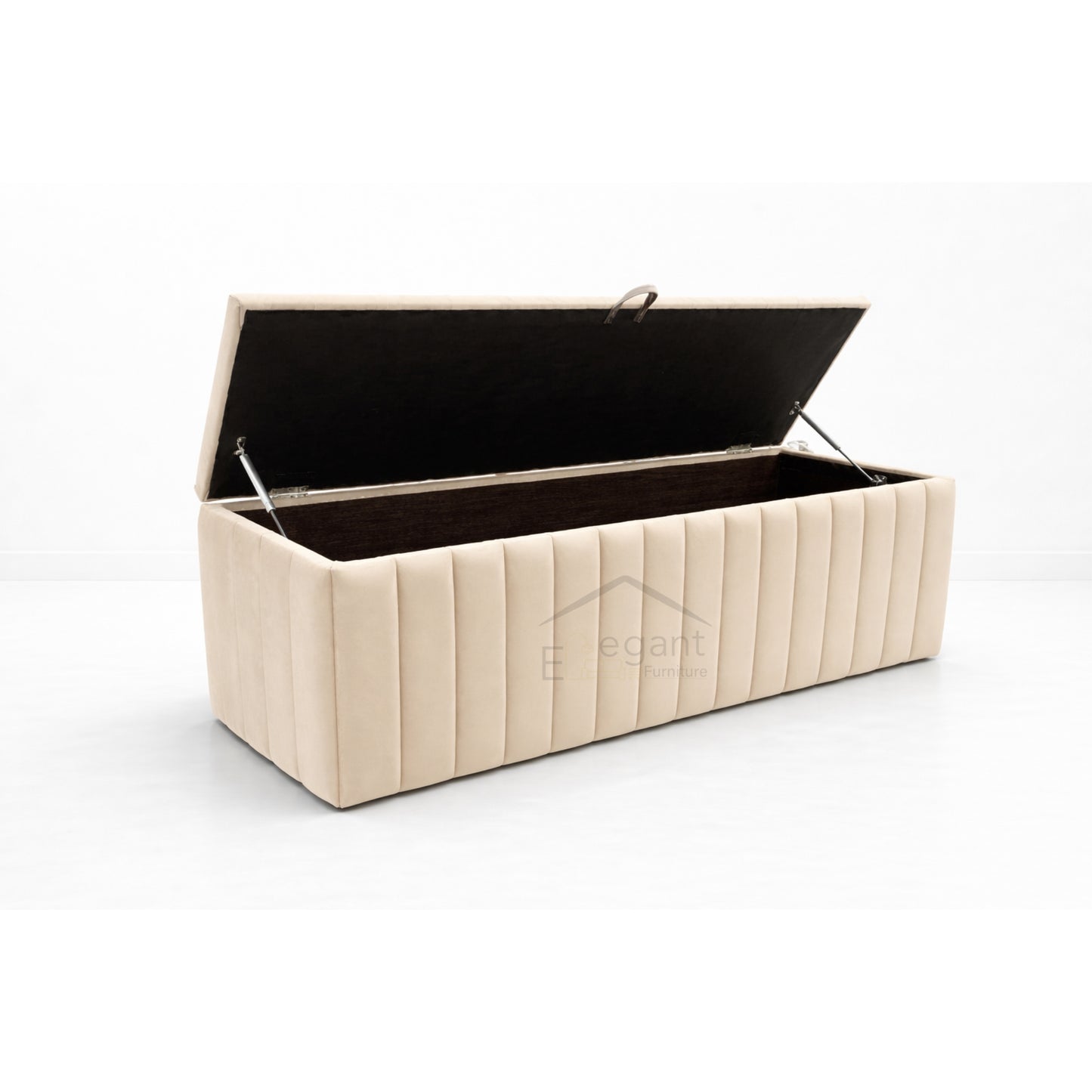 Wave Padded Panels Blanket Box