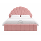 Blossom Shell Bed – NZ Made Velvet Bed Frame