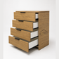 4 Drawer Lowboy | NZ Made Melamine Lowboy