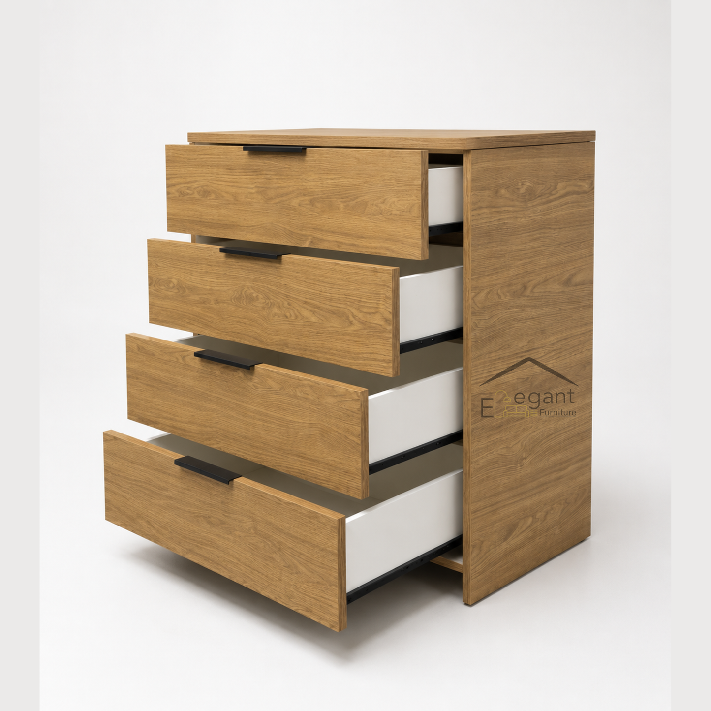 4 Drawer Lowboy | NZ Made Melamine Lowboy